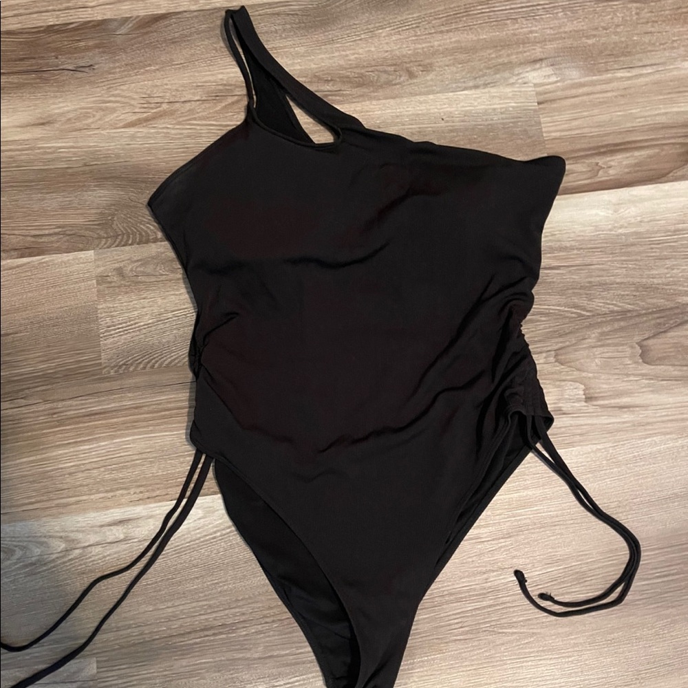 Shein 4x black one piece